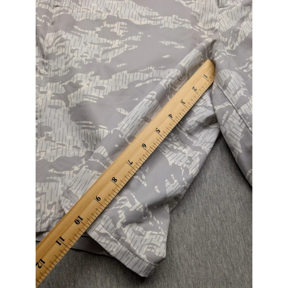 Nike Men’s Flex Dri-Fit Gray Camo Golf Shorts Size 32 BV0383 Standard Fit 10”